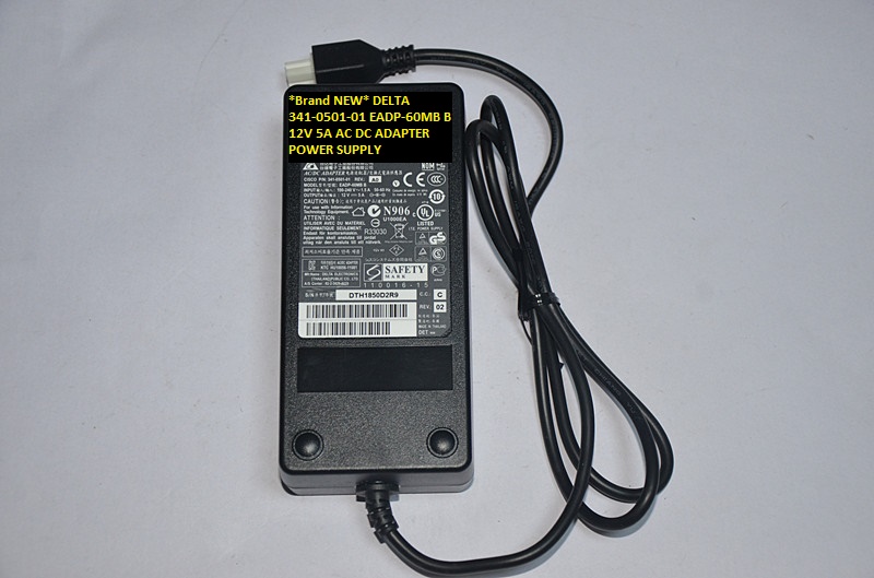 *Brand NEW*DELTA EADP-60MB B AC100-240V 12V 5A AC DC ADAPTER POWER SUPPLY